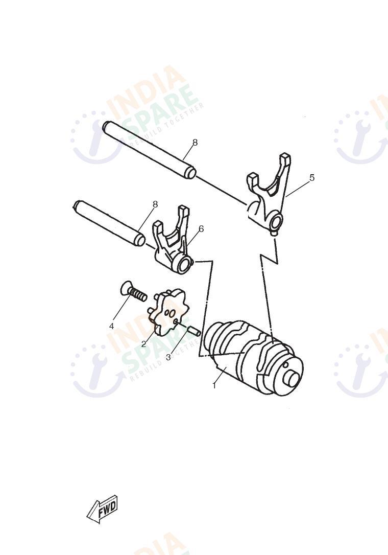 SHIFT CAM & FORK